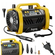 Agog P6 Kompresor 12V 230V LCD automatyczne wyłączanie
