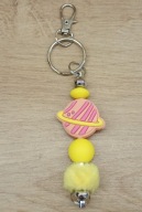 Brelok Kosmos Saturn Planeta zawieszka 6423 Oliwia Kurowska, Kuba Kurowski