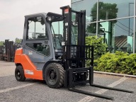 Wózek widłowy Toyota 8FGF25 2,5 tony duplex 3,3 m LPG | kabina| 2008