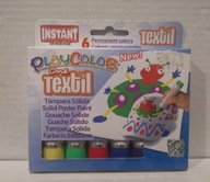 Farby do tkanin Play Color 6 szt.