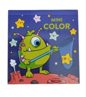 MINI COLOR KOLOROWANKA DLA DZIECI KOSMOS KOSMITA GWIAZDKI