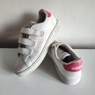 Sneakersy dziewczęce buty sportowe na rzepy A D I D A S 33 markowe