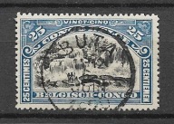 Congo belg. J409 marynistyka piękna pieczątka