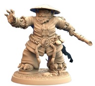Oriental Sentinel Panda Warrior Strażnik B D&D RPG Druk 3D