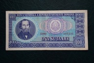 Banknot Rumunia 100 lei 1966 rok !!!