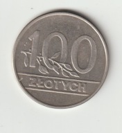 PRL 100 zloty 1990 ladny stan
