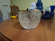 Piękna bomboniera kryształ