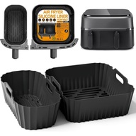 2x SILIKONOWA FOREMKA DO FRYTKOWNICY BEZTŁUSZCZOWEJ WKŁAD AIR FRYER