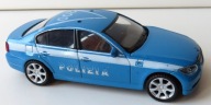 MODEL-AUTKO- BMW 330i 'POLIZIA'-WELLY 1:43