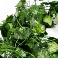 SZTUCZNY BLUSZCZ GIRLANDA NA ŚCIANĘ BALKON SZTUCZNE LIŚCIE