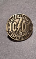 Muzyka motyw acdc ac dc pin przypinka