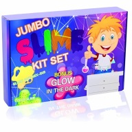 SLIME DUŻY ZESTAW DO ROBIENIA GLUTÓW DLA DZIECI MASA PLASTYCZNA 120w1