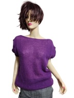 minouu SWETER bluzka wełna moher 38/40