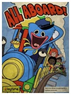 Plakat „Poppy Playtime” – Gamingowy Plakat Horror Retro