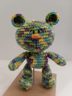 Miś szydełko maskotka pluszak zabawka handmade amigurumi ręcznie robiony