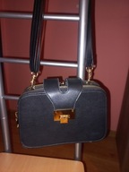 Torebka kopertówka kuferek listonoszka skóra ekologiczna jak nowa