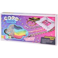 ZESTAW KREATYWNY DO ROBIENIA BRANSOLETEK SZNURKI KORALIKI Bransoletki