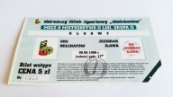 bilet GKS BEŁCHATÓW - JEZIORAK Iława 09.05.1998