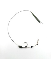 Przypon blow back rig-hak Korda kamakura 6-plecionka Korda Coated 25lb