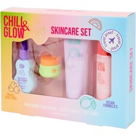 Zestaw Podróżny do Pielęgnacji Twarzy 4 el. Chill & Glow The Beauty Dept.