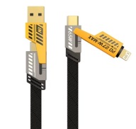 Kabel 4w1 USB-C Lightning Micro USB uniwersalny iPhone Android