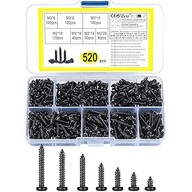 ZESTAW ŚRUB SAMOGWINTUJĄCYCH M3 KRZYŻAK 520 SZTUK ZE STALI NIERDZEWNEJ