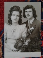 PRL piękna para ślubne (322d)