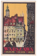 Warszawa Rynek lata 30 reklama wydawnictwo Ministerstwa Komunikacji