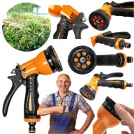 PISTOLET ZRASZACZ OGRODOWY DO KWIATÓW TRAWNIKA OGRODOWY 7 FUNKCJI MGIEŁKI