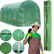 SAMA FOLIA ZAMIENNA POSZYCIE NA TUNEL OGRODOWY 4x2,5m SZKLARNIA 10 m² UV-4