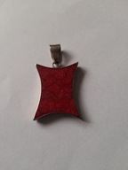 Stary srebrny wisior