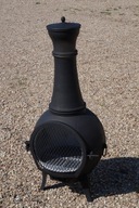 PALENISKO OGRODOWE OGRZEWACZ TARASOWY ŻELIWNY 45 KG