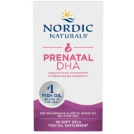 Suplement diety Nordic Naturals Prenatal DHA 90 kapsułek bezglutenowy