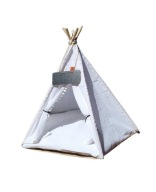 Namiot Buda Legowsko tipi dla psa kota boho skandywnawski biały