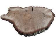 Plaster drewna 50cm Piękny DUŻY Solidny Orzech DIY Wybór sztuki Plastra HIT