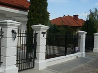 OGRODZENIA DWORKOWE ,BETONOWE,BONIOWANE,SŁUPY