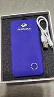 Powerbank niebieski z logo PKP Cargo 4000mAh kolej pociąg