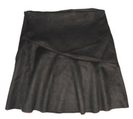 Z385_ CZARNA SPÓDNICA MINI r..38/40