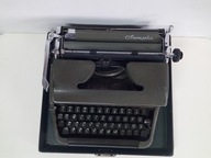 OLYMPIA SM2 Maszyna do pisania z obudową drewnianą
