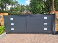 Brama furtka aluminiowa