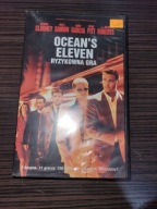 OCEAN'S ELEVEN RYZYKOWNA GRA KASETA WIDEO VHS - BRAD PITT | KRYMINAŁ