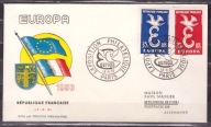 Francja CEPT Europa koperta FDC 1958 (1)