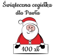 Boże Narodzenie świąteczna cegiełka charytatywna - pomoc Pawłowi