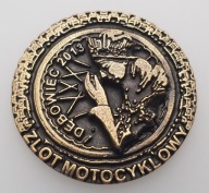 Znaczek, odznaka, blacha zlotowa, motocyklowa No.2058