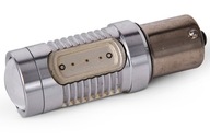 P21W LED BA15S CREE XPE + HIGH POWER CZERWONA 360°