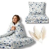 LUKSUSOWY KOMPLET POŚCIELI GRE-MAX 3 CZĘŚCI 160x200 + 70x80 KOŁDRA