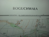 BOGUCHWAŁA - Mapa Topograficzna Polski - 1:10 000 - M-34-80-B-b-2 - 2001 r.