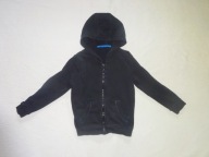 George * bluza kangurka czarna z kapturem * 110/116