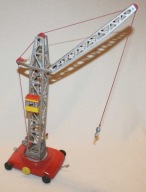 żuraw wieżowy z blachy nr 265 firmy N.B.N. około lat 50