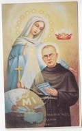 OBRAZEK ŚWIĘTY MAKSYMILIAN KOLBE MATKA BOSKA